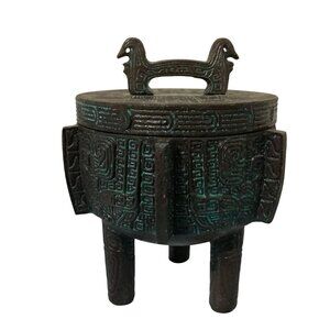 Vintage James Mont Style 3 Footed Ashtray Mini Ice Bucket